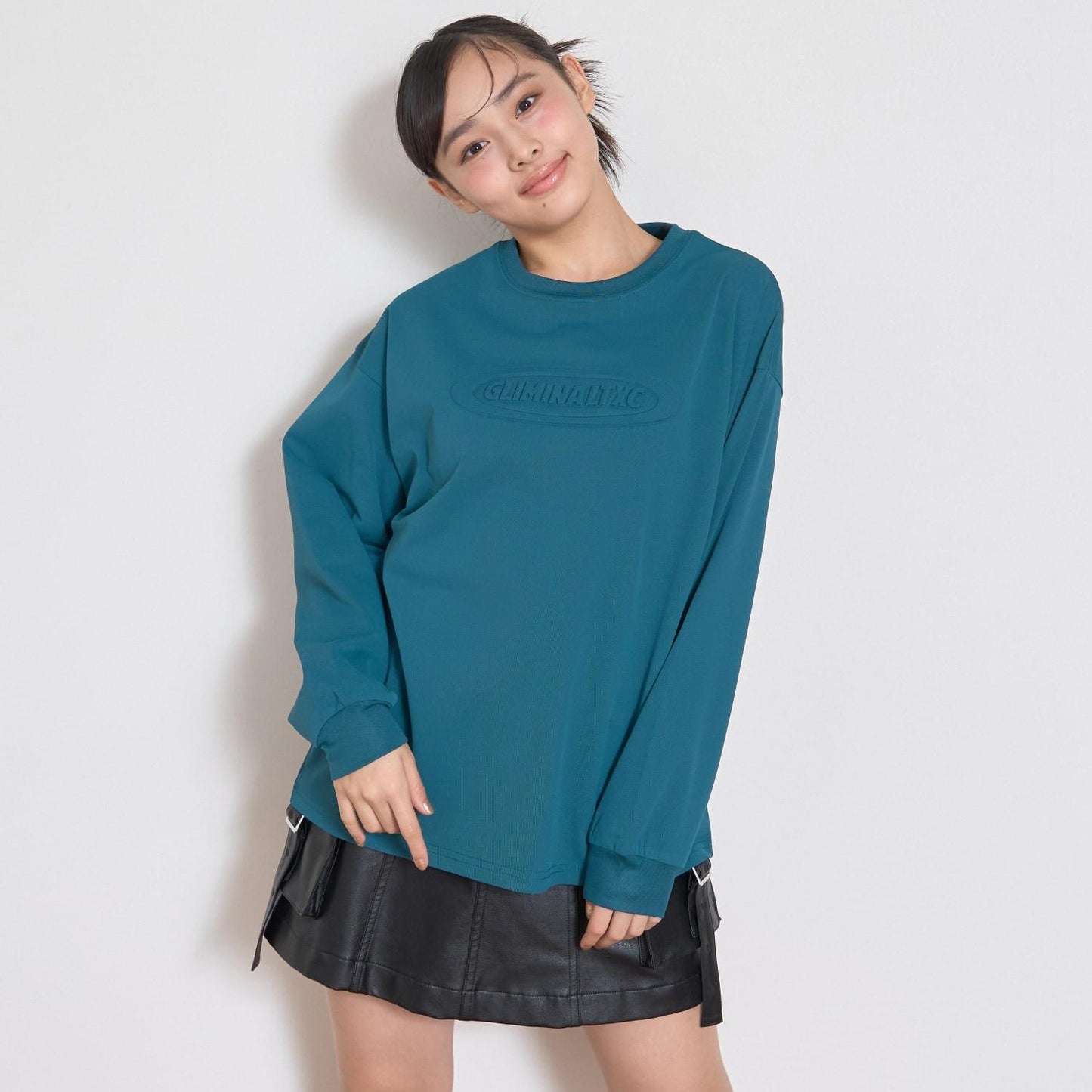 【5功能】寬鬆舞蹈長袖T恤