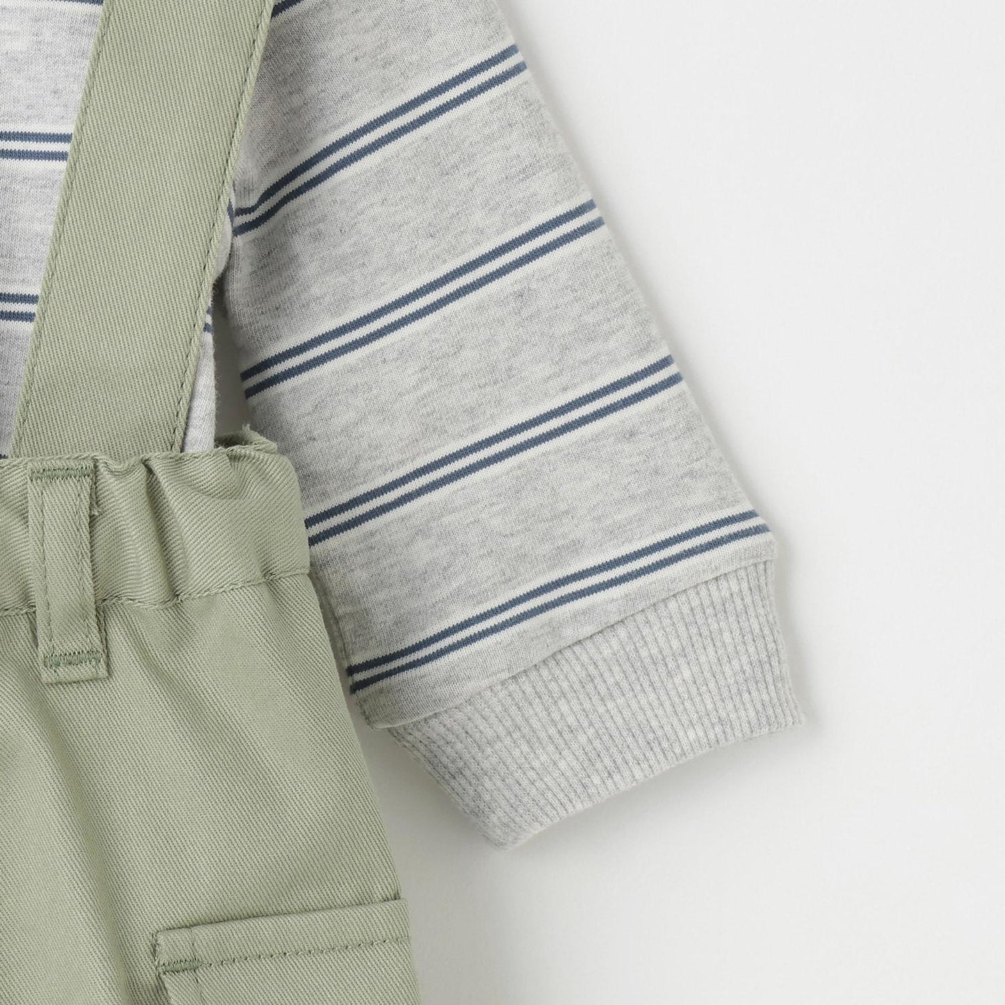 揹帶工裝褲套裝