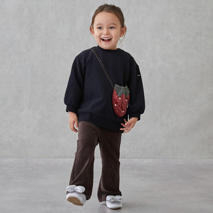 【加絨】草莓斜挎包衛衣