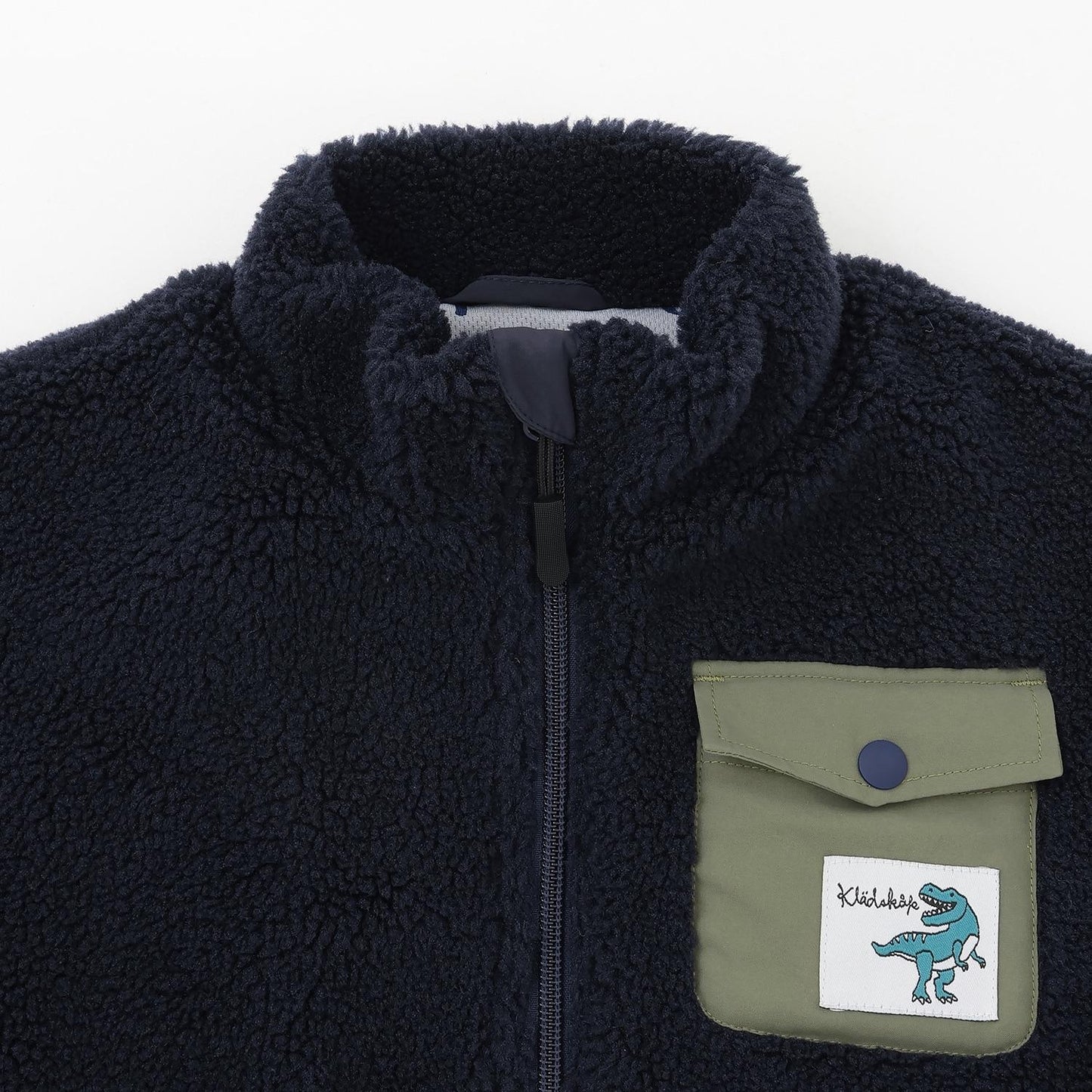 恐龍絨面飛行夾克