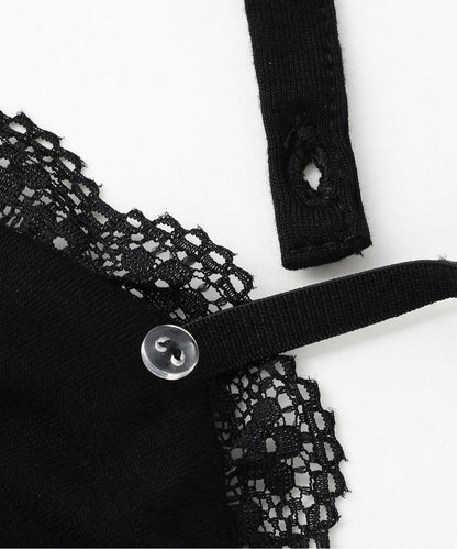 肩帶蝴蝶結褶皺吊帶背心【韓國時尚】