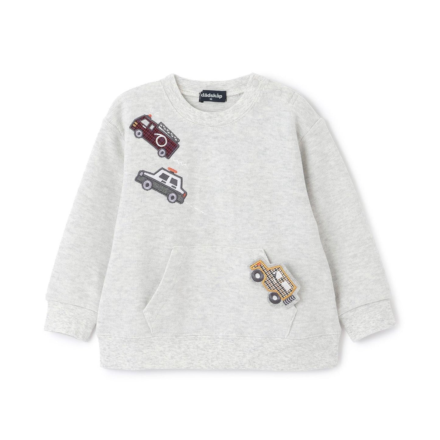 工程車輛貼布繡衛衣