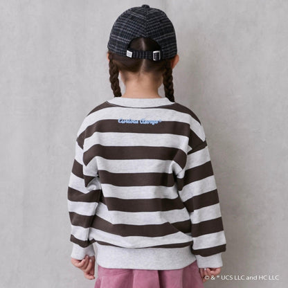 【好奇猴喬治】臉部貼布繡衛衣