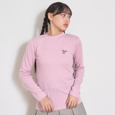 【7days】高領羅紋T恤