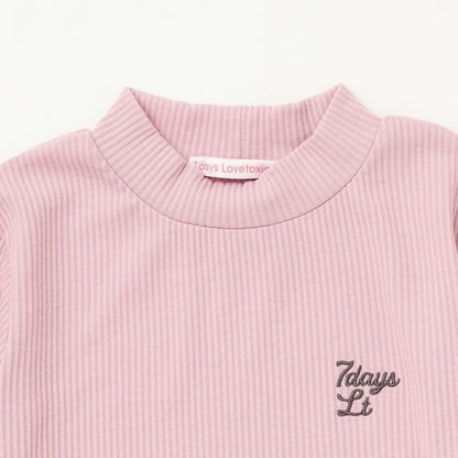 【7days】高領羅紋T恤