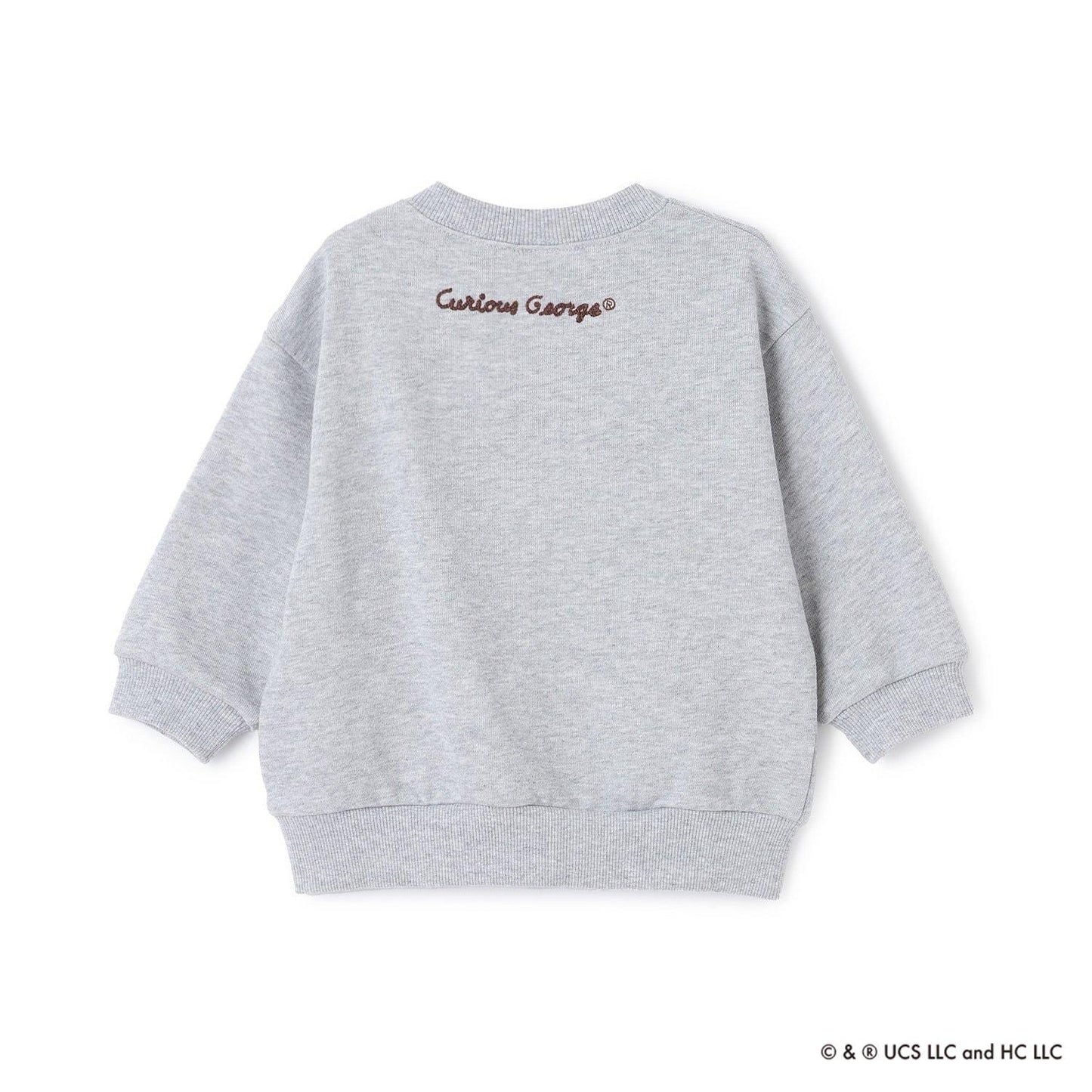 【好奇猴喬治】臉部貼布繡衛衣