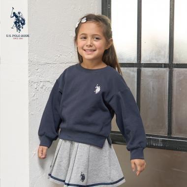 【U.S.POLO ASSN.】單點刺繡衛衣