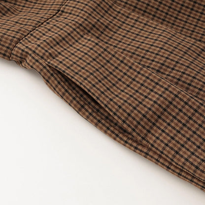 【Trois Lapins】格紋百褶連衣裙