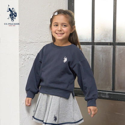 【U.S.POLO ASSN.】單點刺繡衛衣