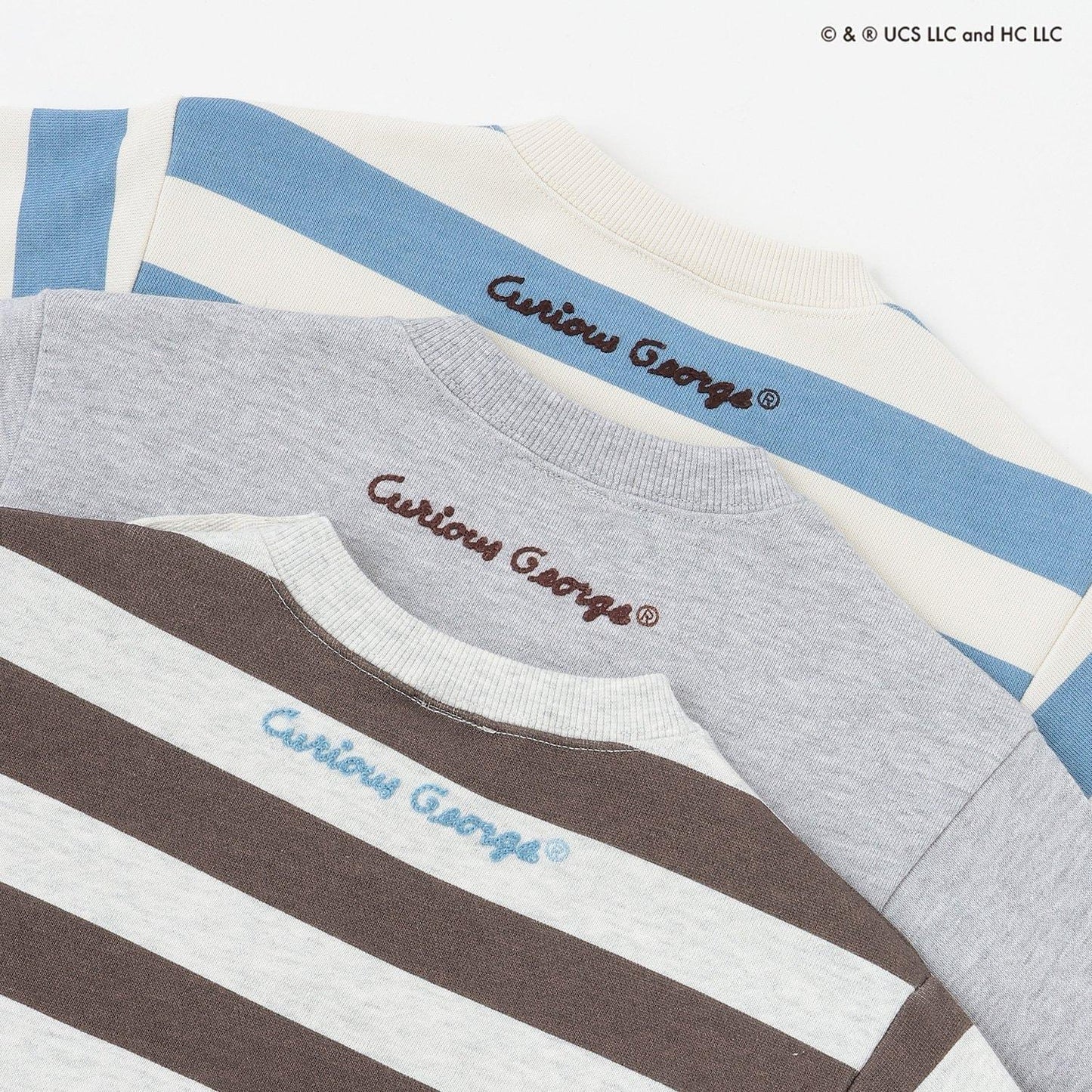 【好奇猴喬治】臉部貼布繡衛衣