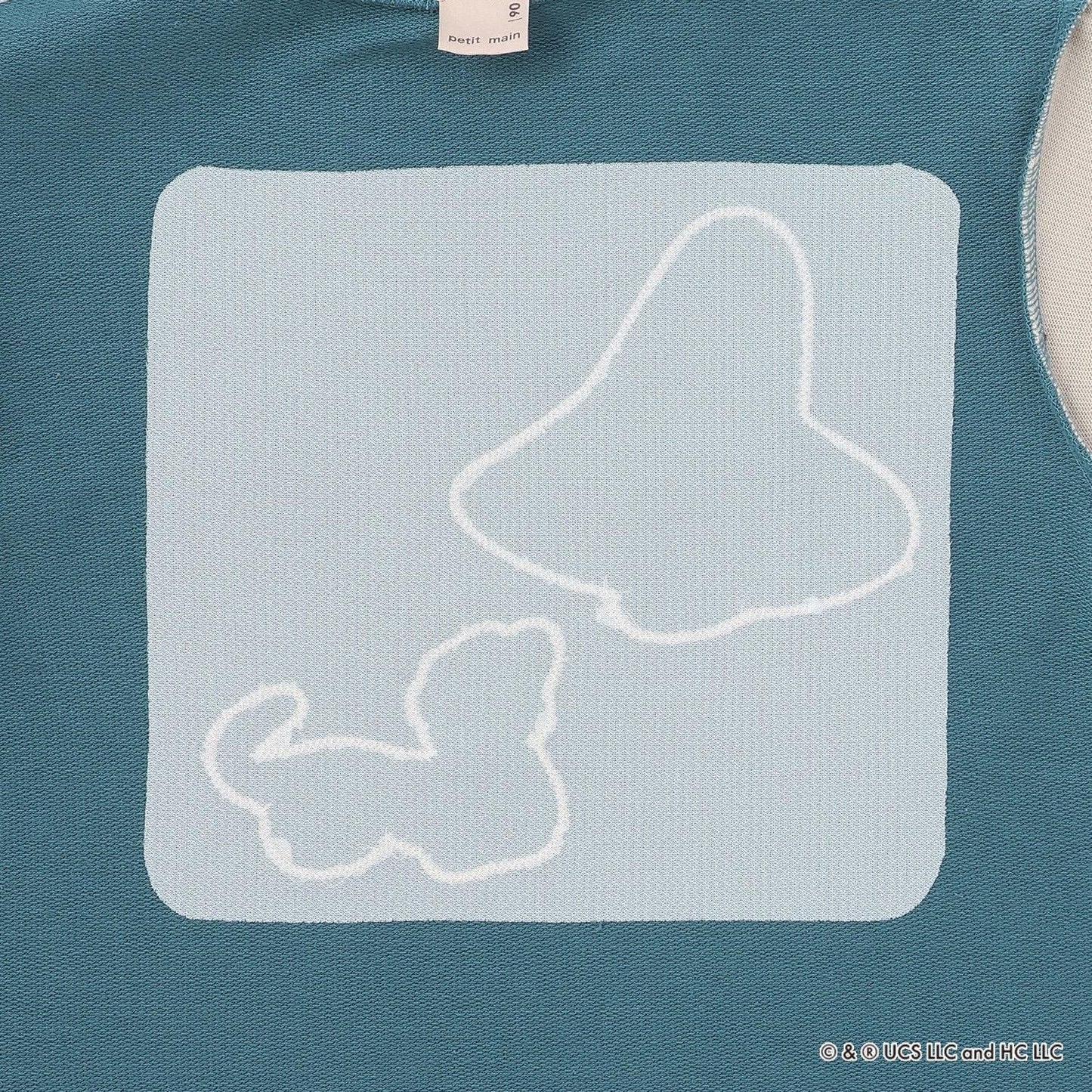 【好奇猴喬治】拼接長袖衛衣