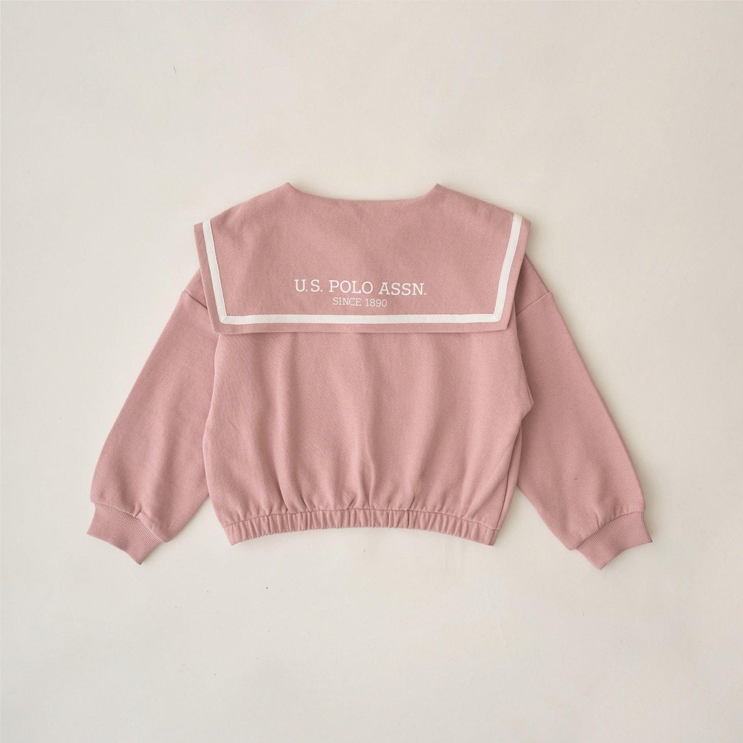 【U.S.POLO ASSN.】單點刺繡翻領衛衣