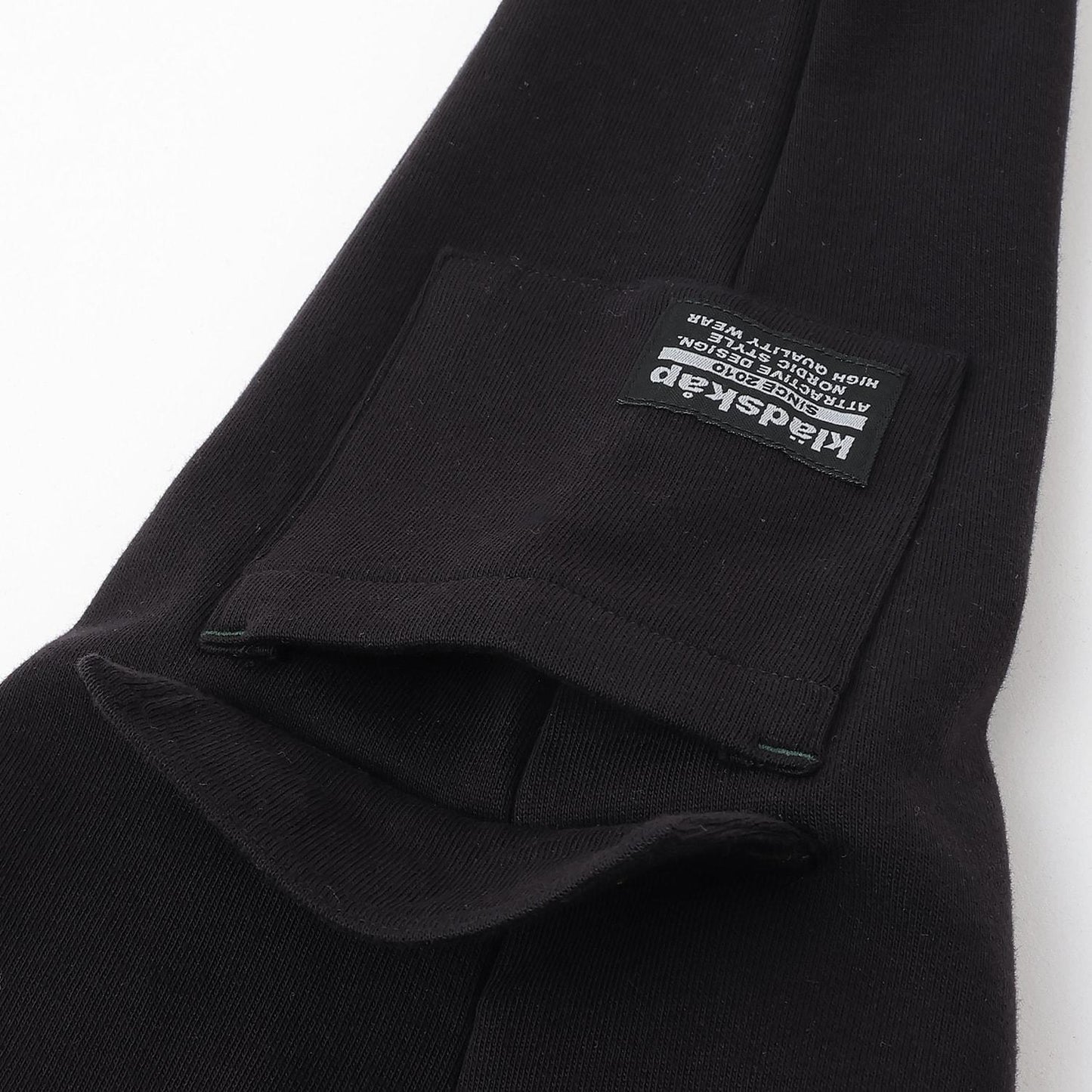 恐龍刺繡羅紋褲腳工裝褲