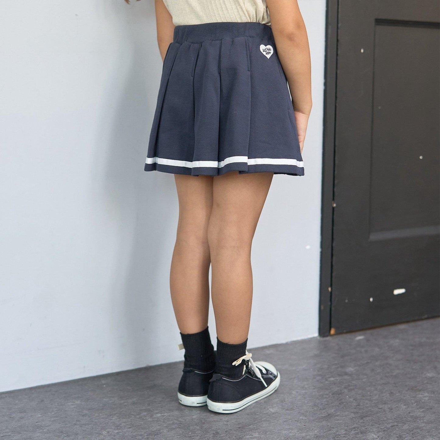 【U.S.POLO ASSN.】衛衣百褶裙（帶安全褲）