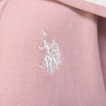 【U.S.POLO ASSN.】單點刺繡翻領衛衣