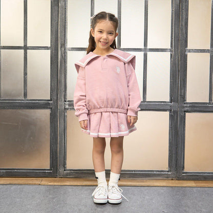 【U.S.POLO ASSN.】單點刺繡翻領衛衣