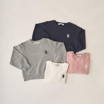 【U.S.POLO ASSN.】單點刺繡衛衣