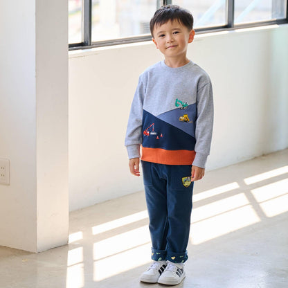 工程車輛圖案切換衛衣