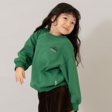 【親子款】【365D.】城市圖標刺繡寬鬆衛衣