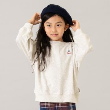 【親子款】【365D.】城市圖標刺繡寬鬆衛衣