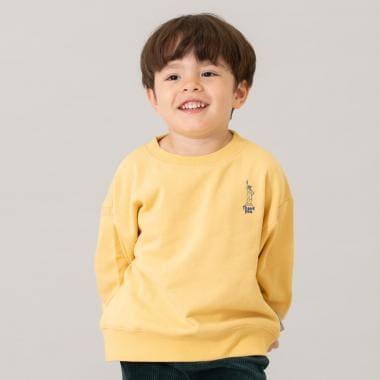 【親子款】【365D.】城市圖標刺繡寬鬆衛衣