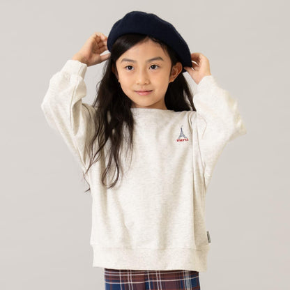 【親子款】【365D.】城市圖標刺繡寬鬆衛衣