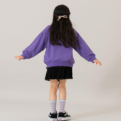 【親子款】【365D.】城市圖標刺繡寬鬆衛衣