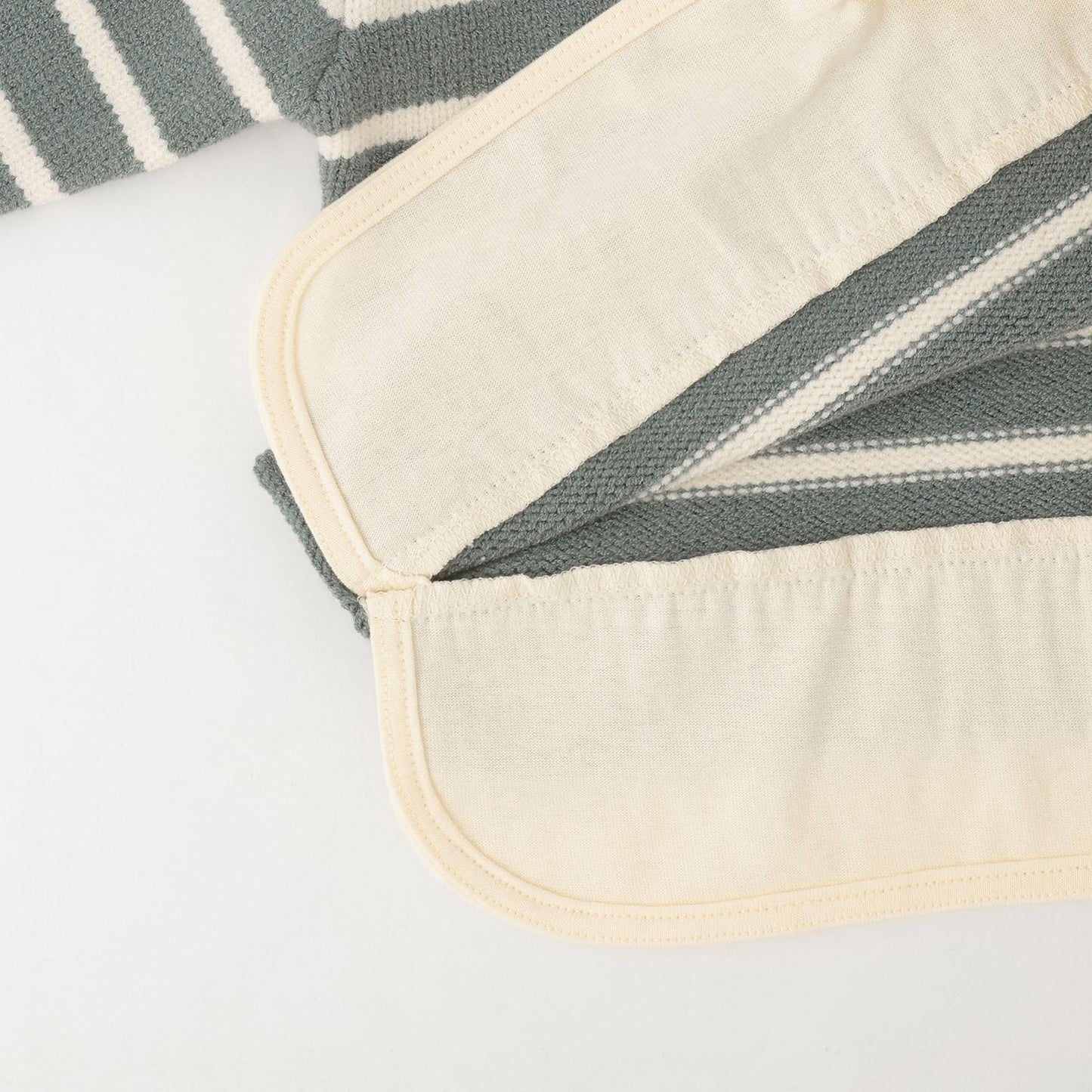 【可水洗】條紋針織衫