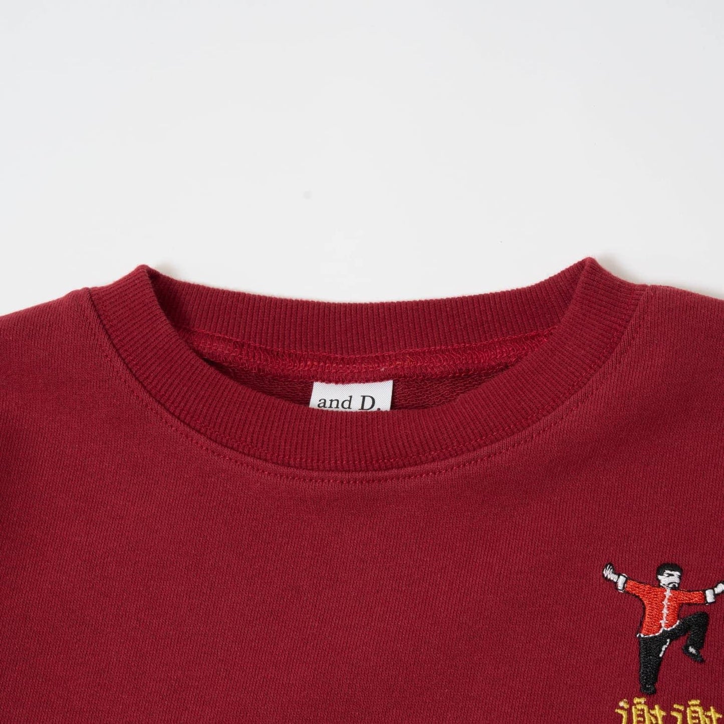 【親子款】【365D.】城市圖標刺繡寬鬆衛衣