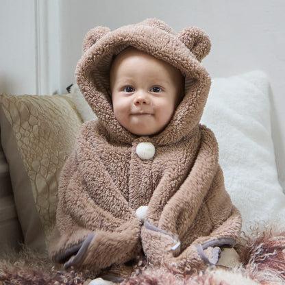 【抗菌防臭】2WAY動物絨毛披肩