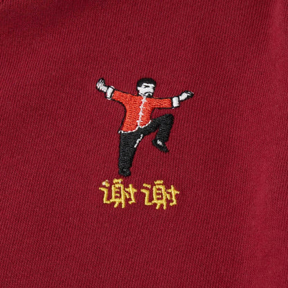 【親子款】【365D.】城市圖標刺繡寬鬆衛衣