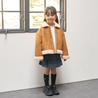 仿麂皮絨夾克