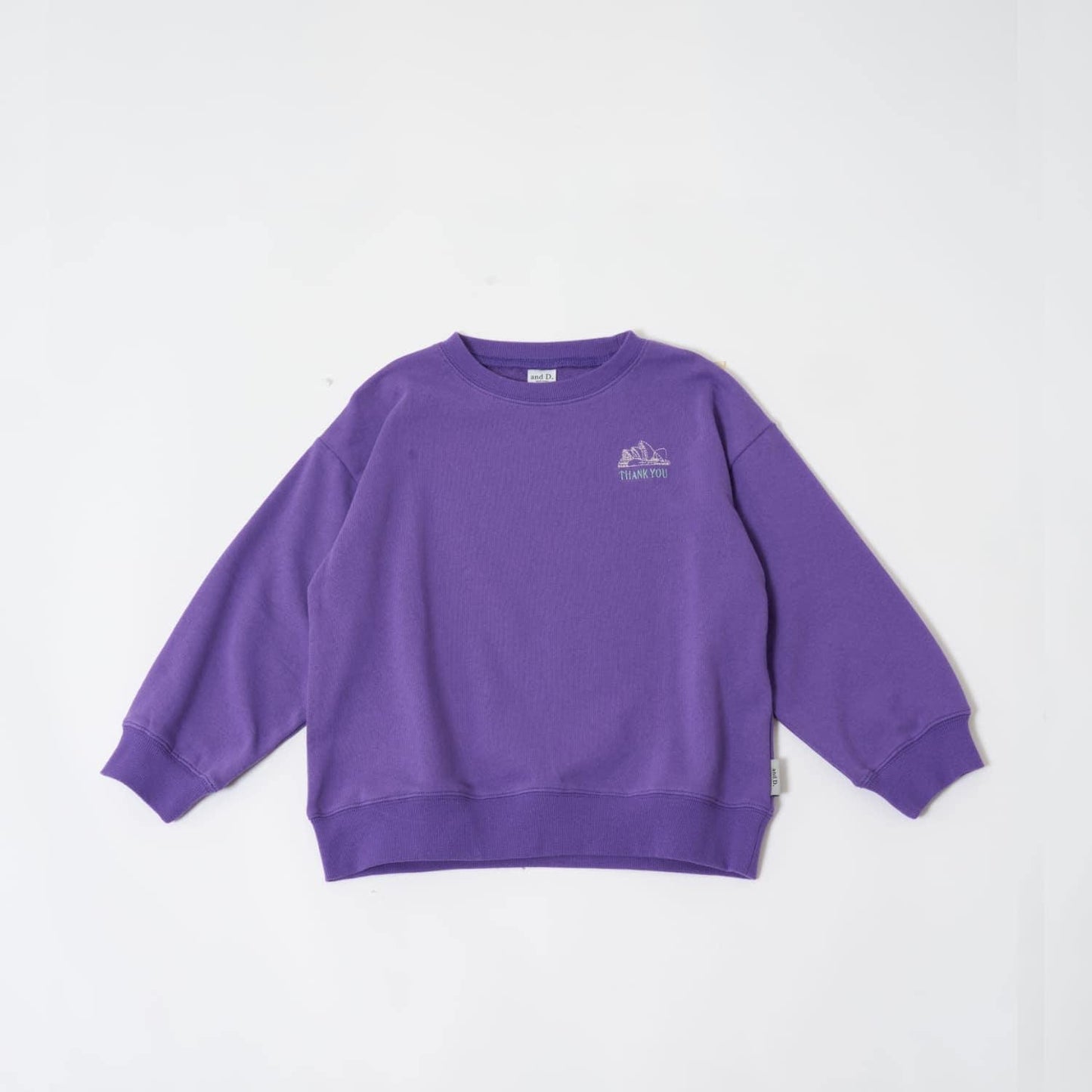 【親子款】【365D.】城市圖標刺繡寬鬆衛衣