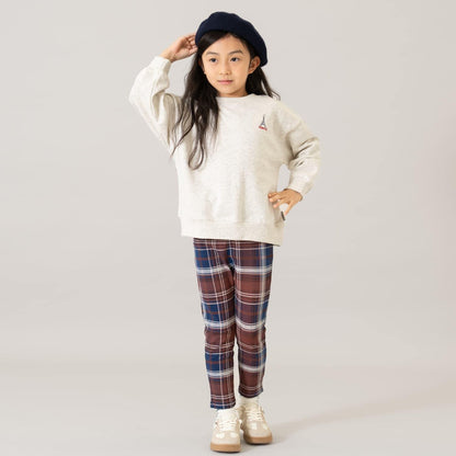 【親子款】【365D.】城市圖標刺繡寬鬆衛衣