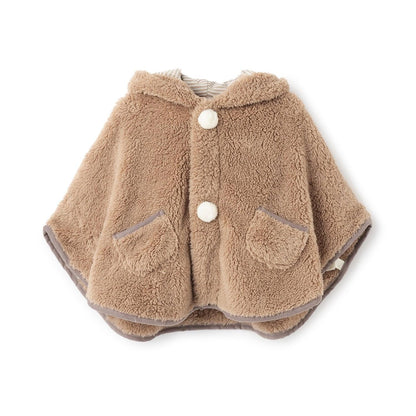 【抗菌防臭】2WAY動物絨毛披肩