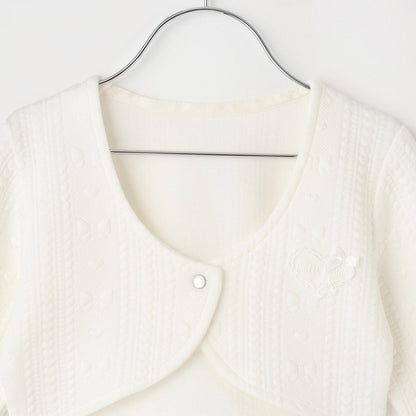 【芭蕾】絎縫提花短外套