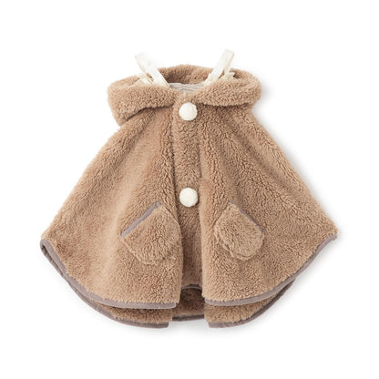 【抗菌防臭】2WAY動物絨毛披肩