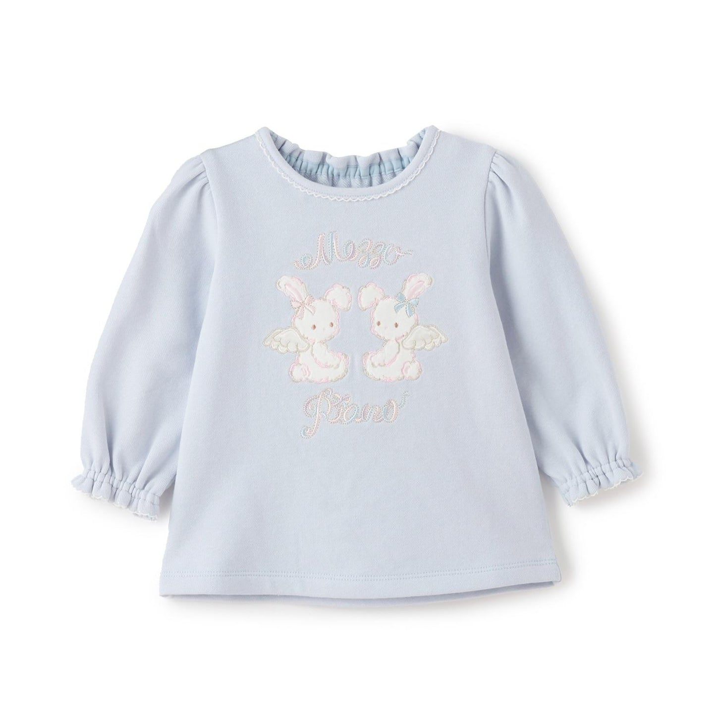 天使兔子刺繡衛衣