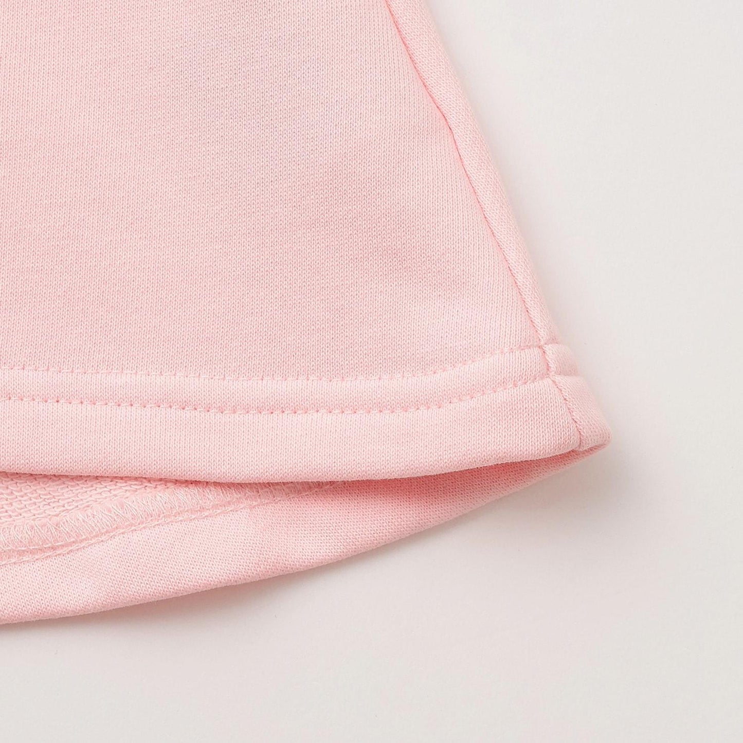 帶兔子玩偶裝飾荷葉邊衛衣