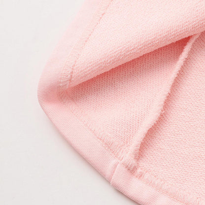 帶兔子玩偶裝飾荷葉邊衛衣