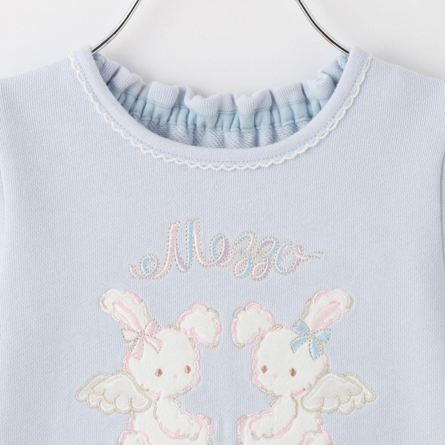 天使兔子刺繡衛衣