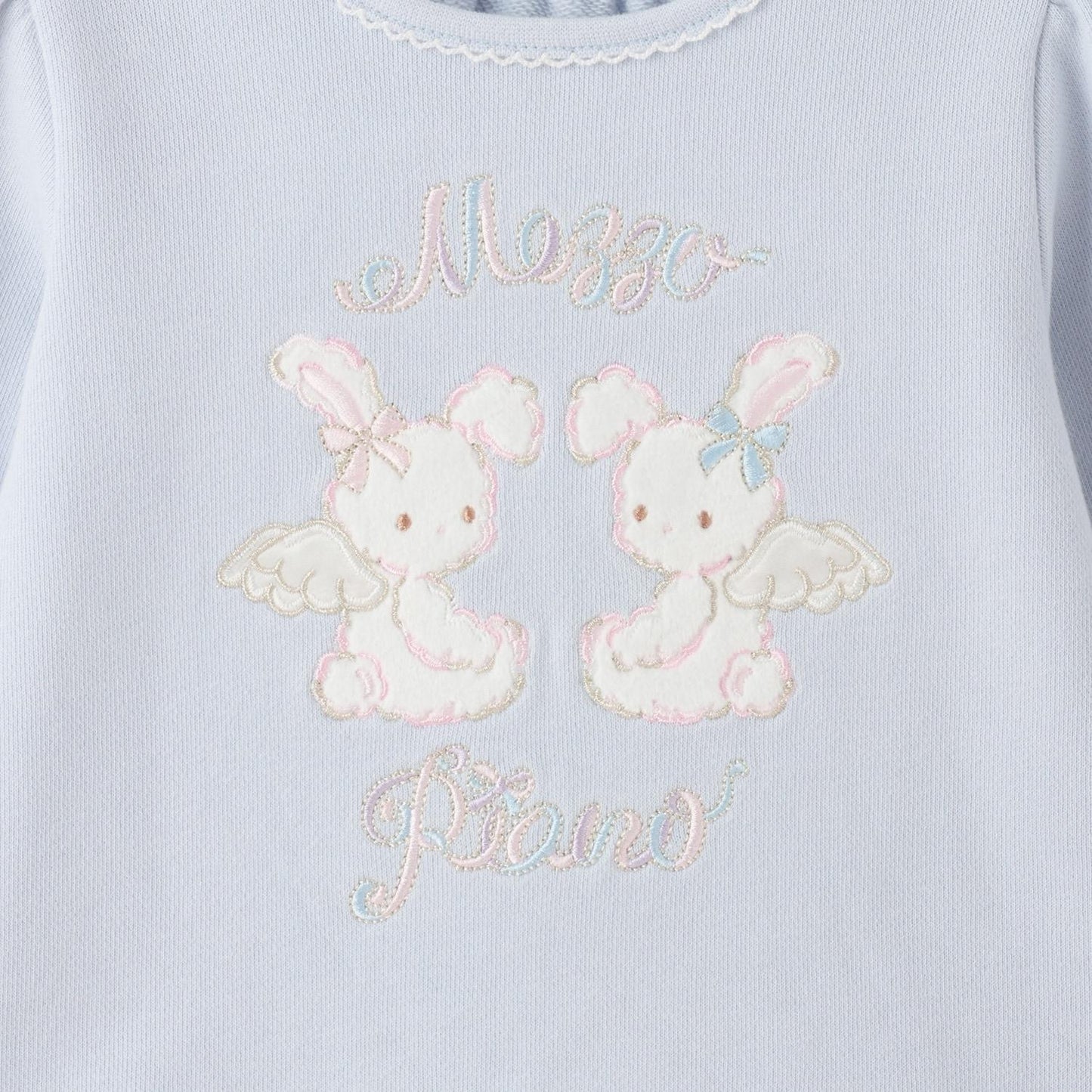 天使兔子刺繡衛衣