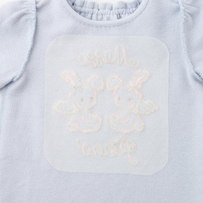 天使兔子刺繡衛衣