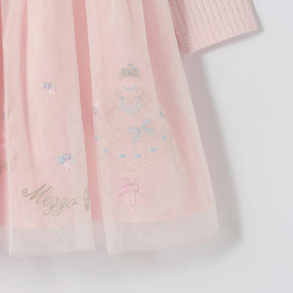 連衣裙刺繡拼接連衣裙配布魯馬套裝