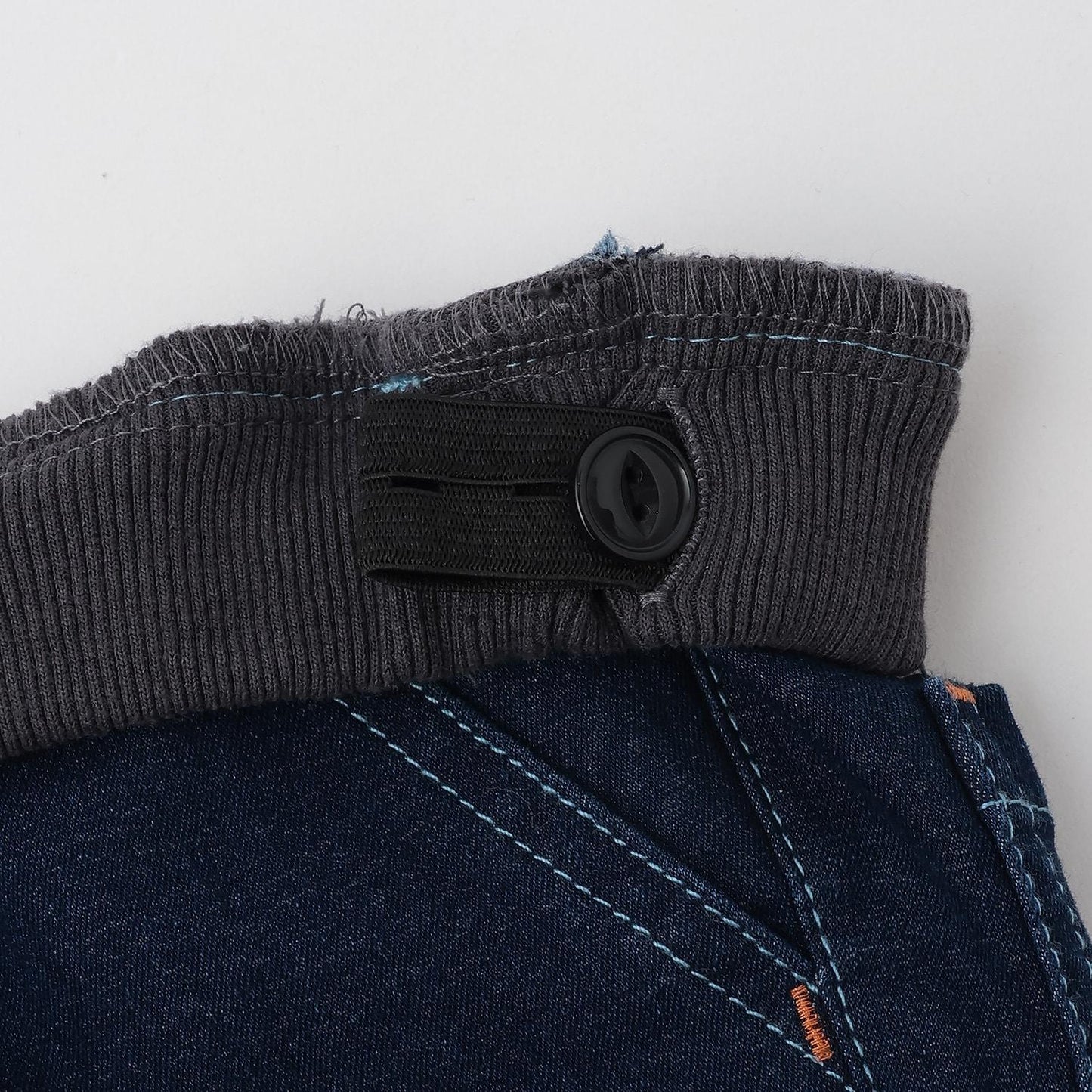 恐龍與重型機械長款直筒褲