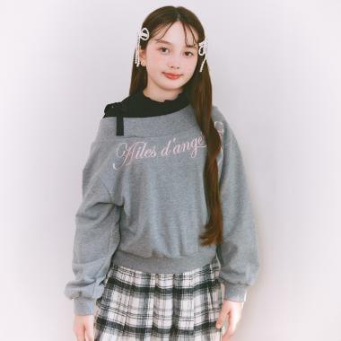 衛衣& T恤套裝（可做一字肩款式）