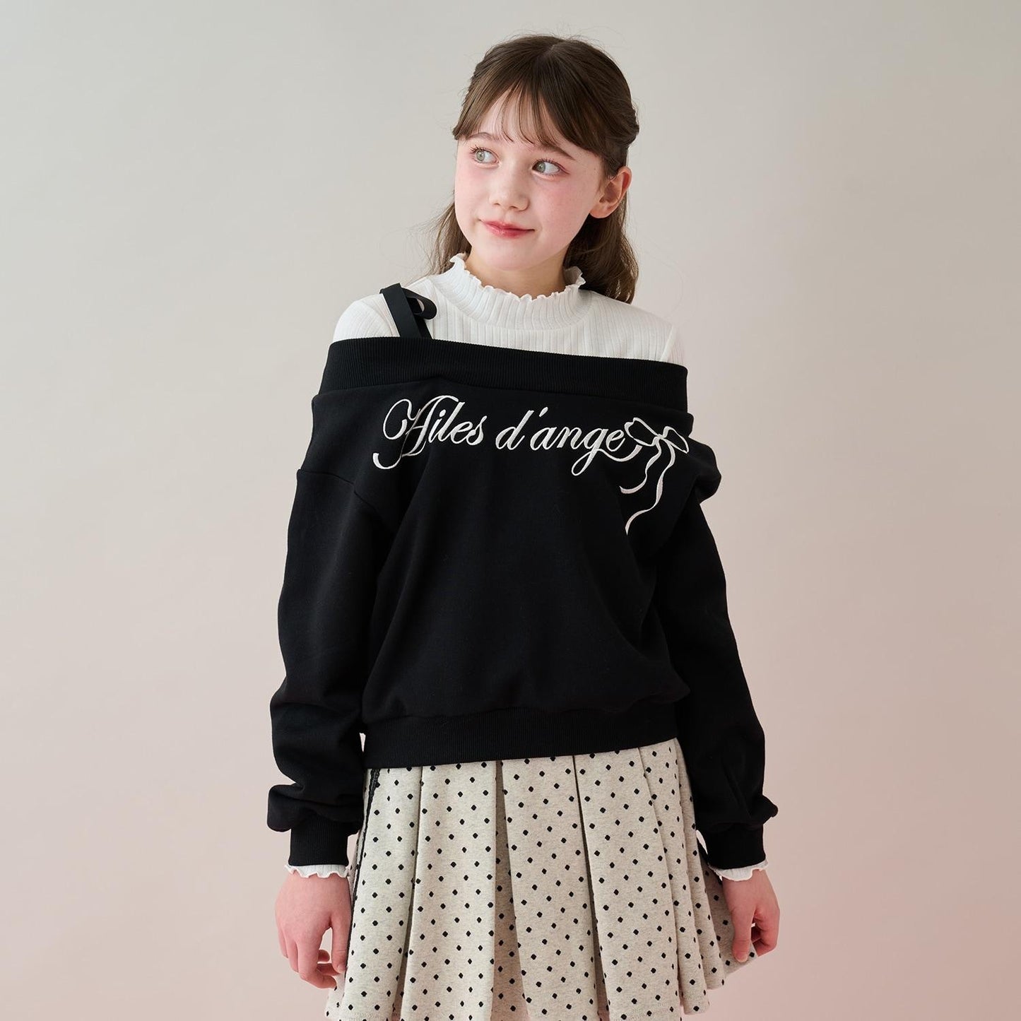 衛衣& T恤套裝（可做一字肩款式）