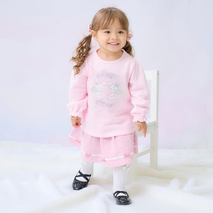 天使兔子刺繡衛衣