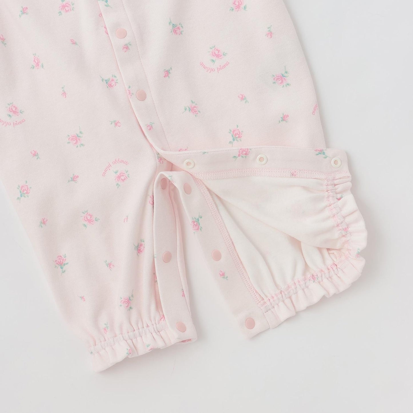 【BOX付】蝴蝶結玫瑰花紋2用連體衣&襪子套裝