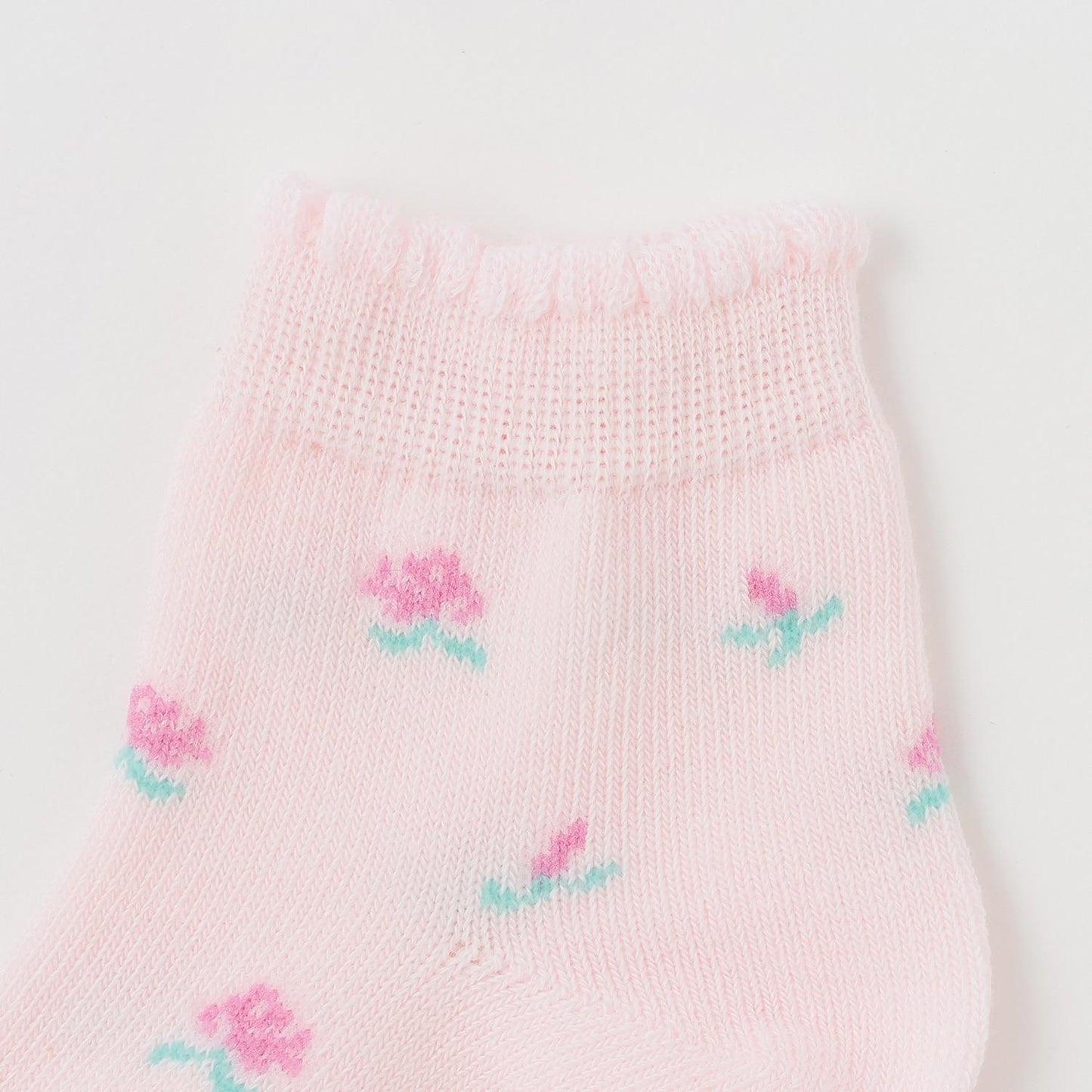 【BOX付】蝴蝶結玫瑰花紋2用連體衣&襪子套裝